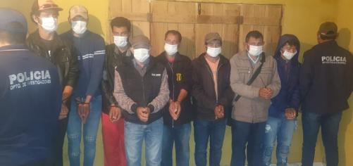 Muerte del labriego: Diez personas fueron detenidas en torno a la investigación